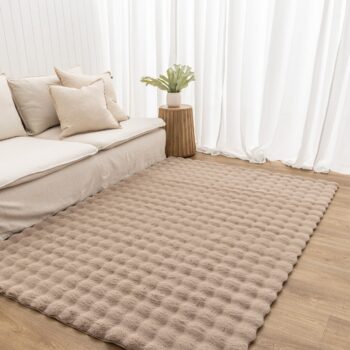 Cloud Drift Washable Dark Beige Rug