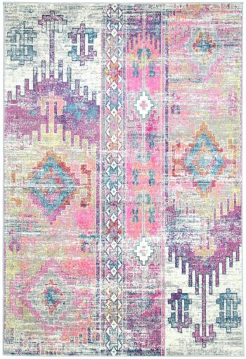 Babylon Multi Pastel Modern Rug