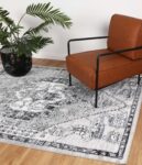 Abbot Traditional Light Grey Rug