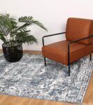 Abbot Traditional Blue Rug