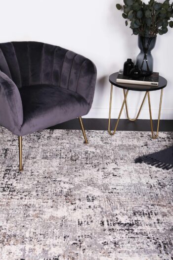 Anastasia Grey Beige Abstract Rug