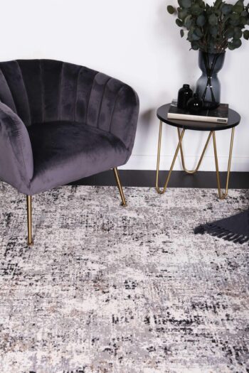 Anastasia Grey Beige Abstract Rug