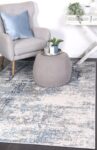 Anastasia Navy Blue Modern Rug