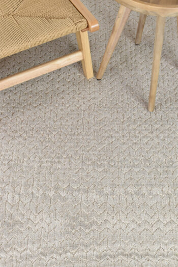 Twilight Textured Indoor/Outdoor Beige Rug