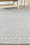 Twilight Textured Indoor/Outdoor Grey Rug