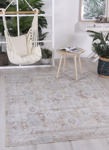 Cabana Herat Indoor/Outdoor Beige Rug
