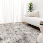 Luna Abstract Grey Rug