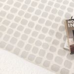 Luna Geometric Shapes Cream Grey Rug