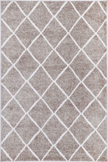 Layla Diamond Mocha Rug