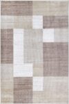 Layla Abstract Geometric Beige Rug