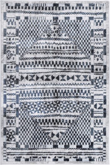 Layla Tribal Blue Rug