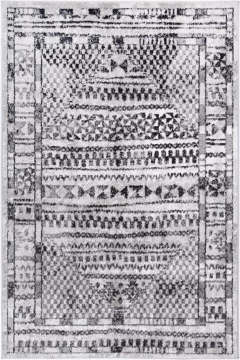 Layla Tribal Charcoal Rug