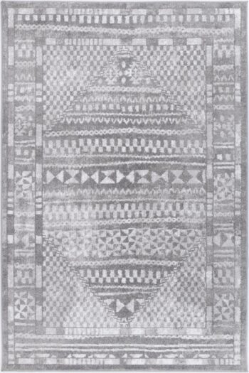 Layla Tribal Grey Rug