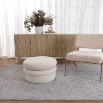 Sable Sands Cobbelstone Grey Rug