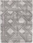 Bliss Grey Geometric Rug