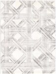Bliss Light Grey Geometric Rug