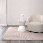 Nordic Nest Felix Beige Wool Rug