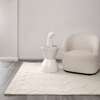 Nordic Nest Senso Cream Wool Rug