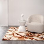 Nordic Nest Tangle Rust Wool Rug