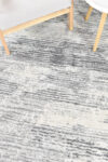 Nirvana Plush Pile Abstract Grey Rug