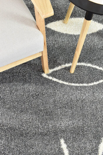 Zen Serenity Grey Contemporary Rug