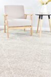 Zen Serenity Beige Brown Diamond Rug