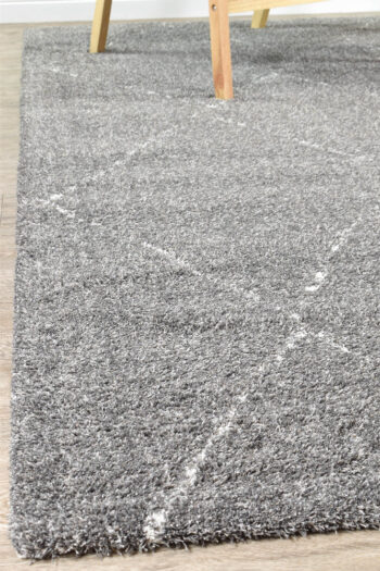 Zen Serenity Grey Diamond Rug