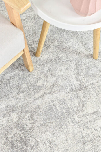Zenith Smoke Grey Contemporary Rug