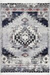 Cassandra Blue Grey Oriental Rug