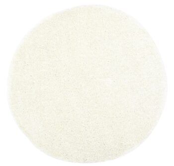 Danso Shaggy Cream Round Rug