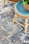 Zenith Blue Multi Contemporary Rug