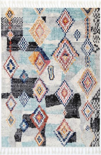Pandora Boho Moroccan Zagora Multi Runner Rug