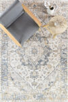 Ocean Breeze Blue Grey Transitional Heritage Rug
