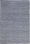 Myra Natural Wool Blue Striped Rug