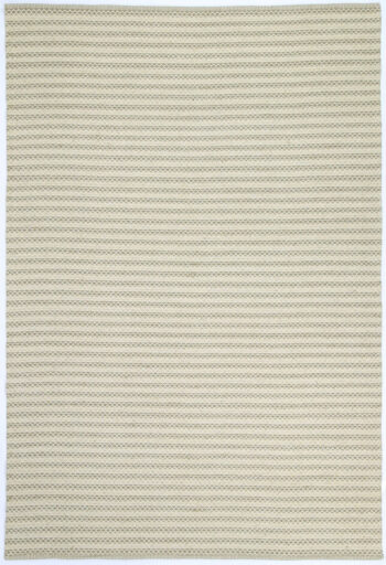 Myra Natural Wool Beige Striped Rug