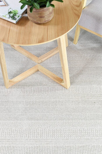 Harmony Neutral Modern Plush Rug