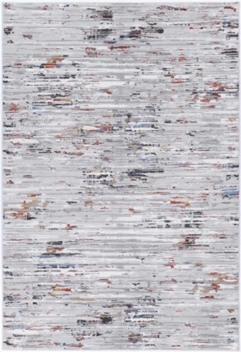 Drift Soft Grey Multi Abstract Rug