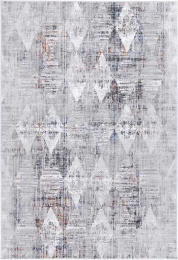Drift Grey Multi Diamond Transitional Rug