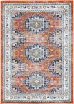 Alpine Rust Multi Traditional Rug