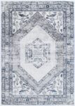 Alpine Navy Cream Ancient Rug