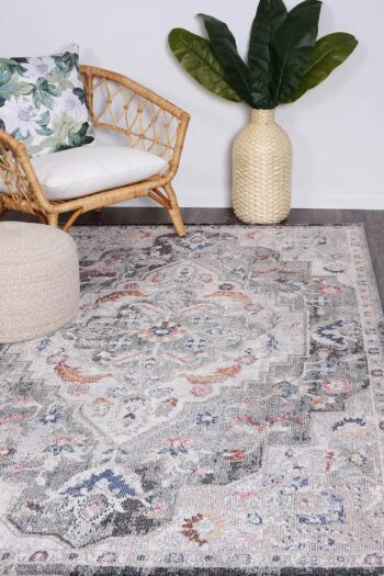 Clara Alexander Transitional Grey Rug
