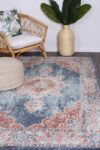 Clara Brentwood Transitional Navy Rug