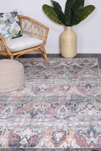 Clara Lyndhurst Transitional Muted Mullti Rug