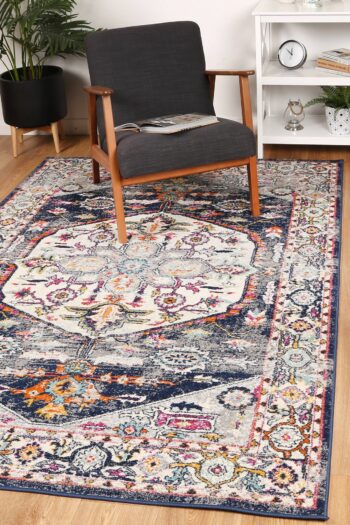 Julian Catania Navy Rug