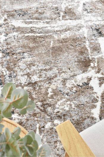 Urban Chic Brown Land Tapestry Rug