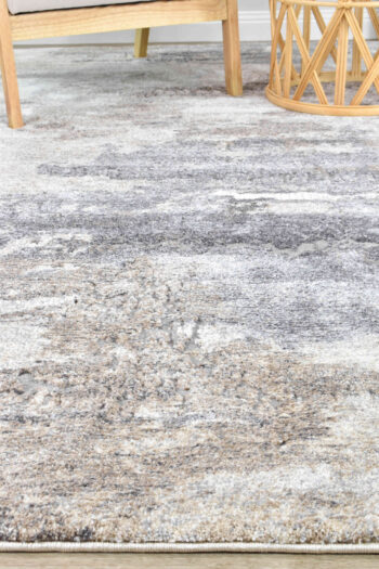 Urban Chic Beige Brown Tapestry Rug