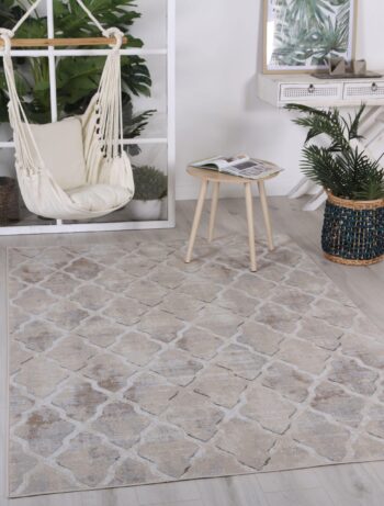 Cabana Trellis Indoor/Outdoor Beige Rug