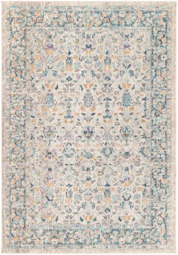 Ziva Blue Multi Traditional Rug