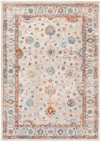 Ziva Cream Multi Traditional Rug