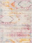 Ziva Multi Sunset Geometric Rug